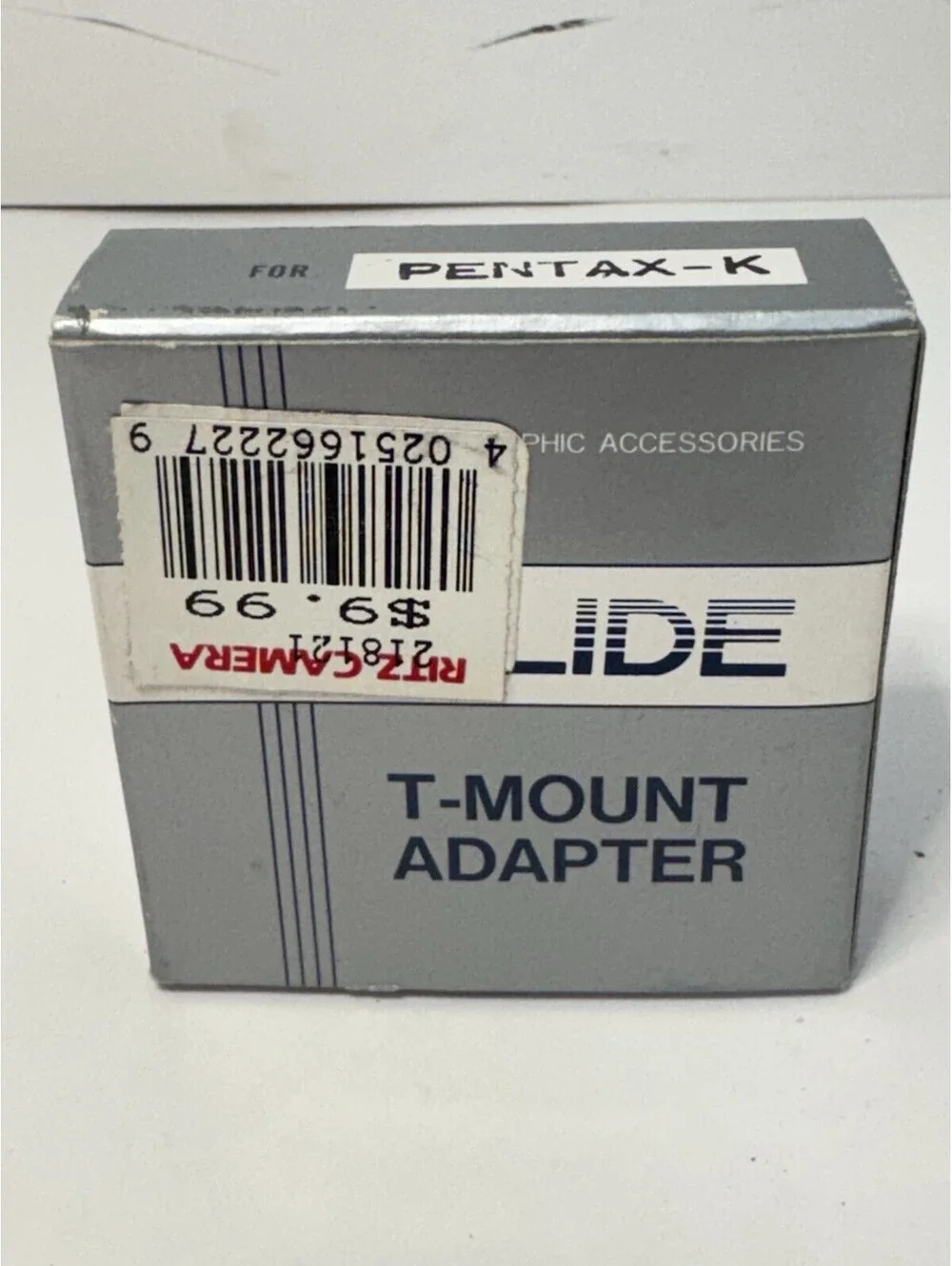 Qualide T Mount Adapter For Pentax K Camera Lens Mount Made In Japan Boxed